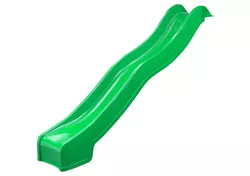 Skluzavka s přípojkou na vodu - zelená 2,5 m